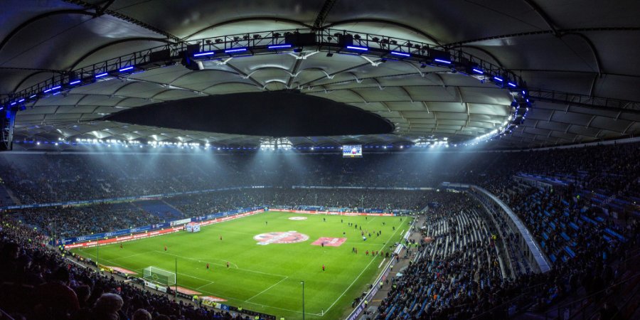 Floodlit football stadium at night, illustrating the variety of sports available on modern UK betting platforms